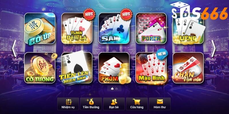 Giới thiệu sảnh TP game bài hot hit